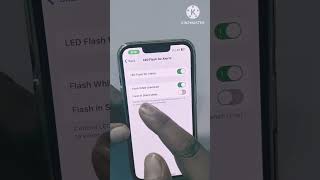 iPhone Flashlight call setting #shorts Apple flashlight #iphonefeatures #youtubeshortsvideo