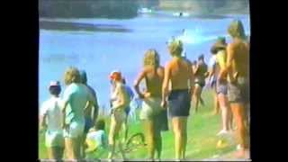 143+ mph Crash ! World Water Ski Speed Record Attempt 1983 - Chris Massey