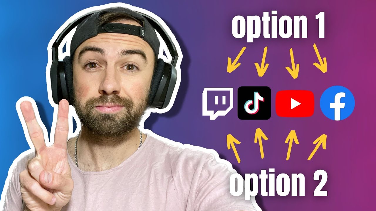 2 Ways Live Stream To Multiple Platforms At The Same Time Youtube