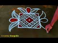 diwali special padi kolam 3x3dots new super rangoli puratasi madham pookolam creative flower muggulu