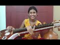 English note veena instrumental| muthiah bhagavathar|veena cover