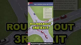 3rd Exit Roundabout #Roundabout #forward #planning #read #sign #signs #driving #lesson #lessons