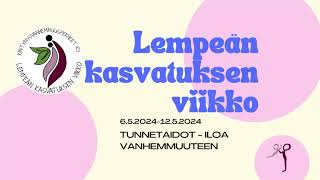 LKV2024: Keskiviikko - Leikki-ikäisen tunnesäätely ja stressi