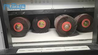 Insanely Smooth Finish! Deburring Machine in Action | Metal Edge Perfection in 45 Seconds