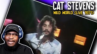 CAT STEVENS - Wild World (LIVE 1971) | REACTION/REVIEW