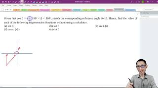 KSSM F5 AM 6.2, Trigonometric Ratios of Any Angle (Part 3)