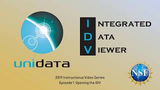 Unidata IDV Basics (2019) Episode #1: Launching the IDV