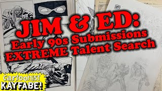 Jim's & Ed's: Extreme Talent Search Submission pages from the early 1990s