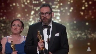 "Ex Machina" winning the Oscar® for Visual Effects