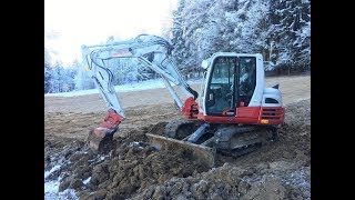 New TAKEUCHI TB 290 Test pulling gravel 2017🔥🔥