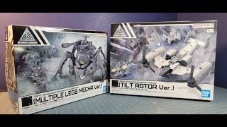 *BandaiModels* 30 Minutes Missions - Exa Vehicle Tiltor Rotor \u0026 Multi-Legged Mecha