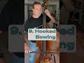 9 common double bass bowing articulations doublebass bassist