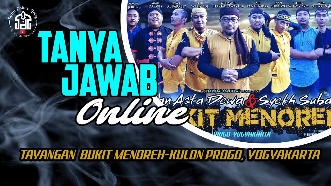 Tjo Tayangan Bukit Menoreh Syiar Dalam Gelap M Hakim Bawazier