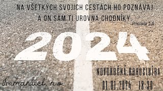 Immanuel novoročné bohoslužby 2024