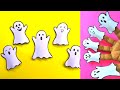 Halloween Craft DIY | Halloween Finger Family | Halloween Finger Puppets | Halloween Ghost DIY