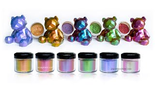 Chameleon mica pigment powder