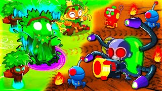 Nature VS Machine Towers in BTD 6!