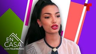 Miss República Dominicana envía mensaje a Miss Panamá | En Casa Con Telemundo