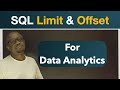 Data Analyst Project | SQL Limit and Offset | Project 1/4