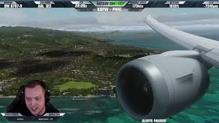 [P3D] ✈ Last Minute Runway Change! ✈ | LDA 26L Approach at Honolulu!