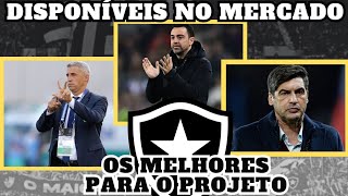 3 TÉCNICOS  PARA O BOTAFOGO PROCURAR PARA O PROJETO ESPORTIVO DE 2025