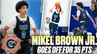 Mikel Brown Jr. Goes Off for 35 Points! | DME Academy Faces Challenge at The Grind Session Daytona