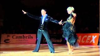 Cambrils 2012 - European Championship Latin - solo Rumba - Martino Zanibellato \u0026 Michelle Abildtrup