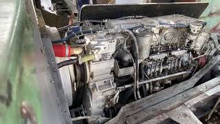 Gardner 6LXB engine on a Leyland Victory-2 short running test