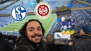 Haarausfall + Nervenzusammenbruch🤯...| FC Schalke 04 - SV Wehen Wiesbaden | Stadionvlog Burodelero