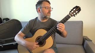 Classical guitar by Andrea Stanzione 2022 - sound sample - Torija, Moreno Torroba