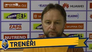 Trenéři po zápase: Pavel Patera a František Zeman