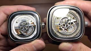 Comparison between fakes / clones / replicas and authentic / original / real Sevenfriday S2 Series