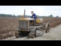 Caterpillar D2 Ploughing @ Little Casterton 2010