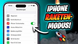 iPhone langsam geworden ? 😕 DAMIT jedes iPhone SCHNELLER machen ! 🚀