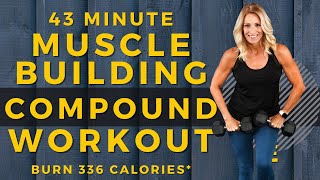 40 Minute MUSCLE BUILDING COMPOUND WORKOUT At Home
