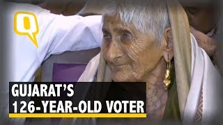 126-Year-Old From Rajkot Is the Oldest Voter This Gujarat Election | The Quint