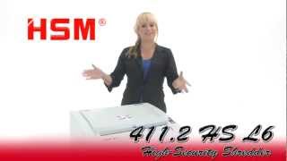 HSM 411.2 HS L6 High Security Shredder
