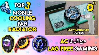 Top 3 Best Mobile Cooler For Gaming | Mobile Phone Radiator For Pubg Ft DL05,SL 17 cooler,DLA6