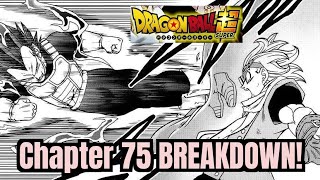 NEW Dragon Ball Super Manga CHAPTER 75 BREAKDOWN!- Vegeta's New Form= "ULTRA EGO"!!