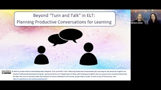 AE Live 11.3 - Beyond “Turn and Talk” in ELT: Planning Productive Conversations for Learning