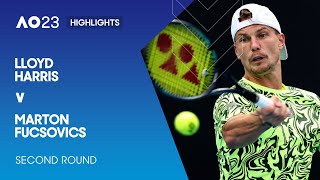Lloyd Harris v Marton Fucsovics Highlights | Australian Open 2023 Second Round
