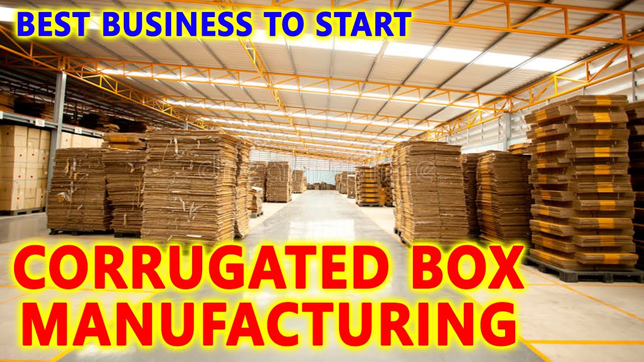 Start Corrugated Box Manufacturing Business In India, Cartons Box ...