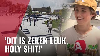 Grootste skatepark van Nederland geopend