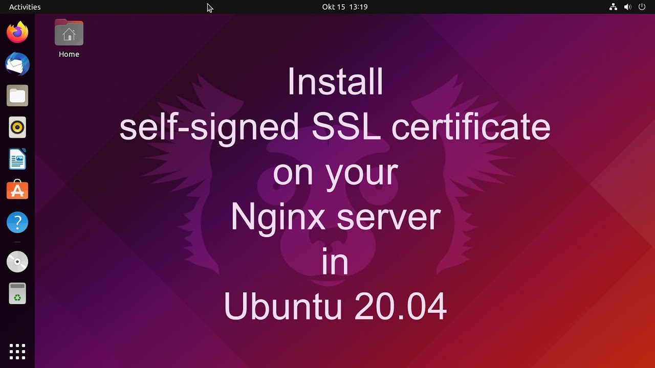 Install Self-signed SSL Certificate On Your Nginx Server In Ubuntu 20. ...