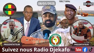 RADIO DJEKAFO 08 JANVIER DABA TOUNKARA ET BOUBACAR TRAORE