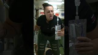 Astronaut drinking water at International Space Station | How to? | ISS Life #imaginedragons #bones