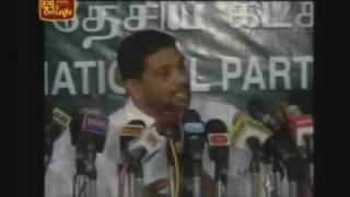 Former UNP Mayor says that there is no future for the UNP 5-12-09