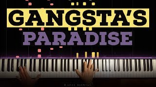 GANGSTA'S PARADISE - EPIC PIANO MUSIC - video klip mp4 mp3