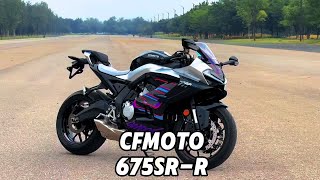 CFmoto 675SR First Driven at high speed within my ability...