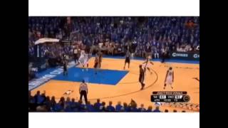 James Harden to russel Westbrook for the alley oop